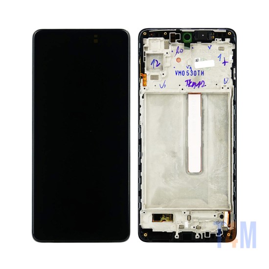 Touch+Display con Frame Samsung Galaxy M53 5G/SM-M536 6.7" Service Pack (GH82-28812A/GH82-28895A) Negro